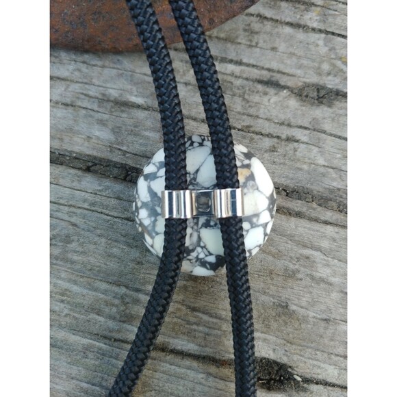 Handcrafted Terrazzo Mosaic Stone Bolo Tie - Picture 8 of 10